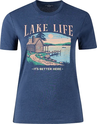 Academy Sports + Outdoors Women's Lake Life T-shirt