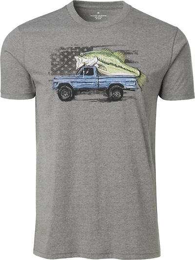 Academy Sports + Outdoors Men's Fish Truck Graphic T-shirt