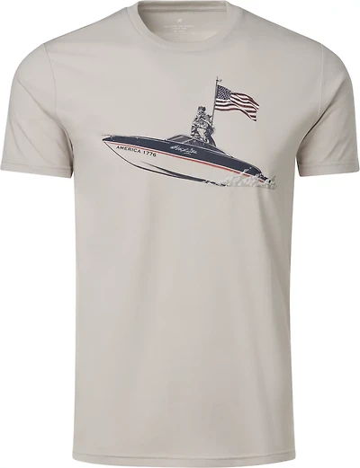 Academy Sports + Outdoors Men's Americana George Washington Boat T-shirt