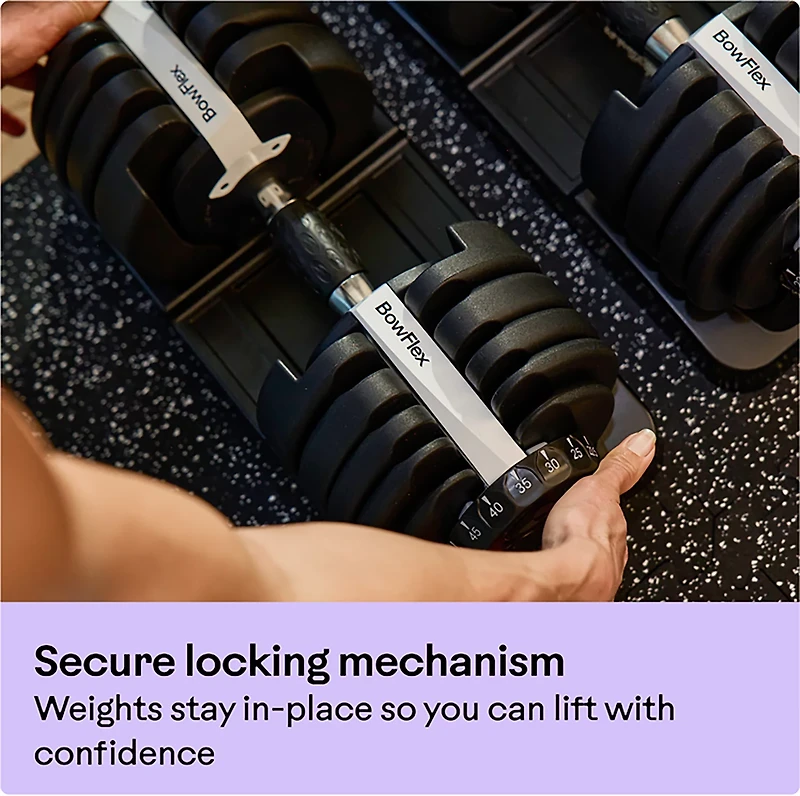 Bowflex SelectTech 52 Adjustable Dumbbell Pair