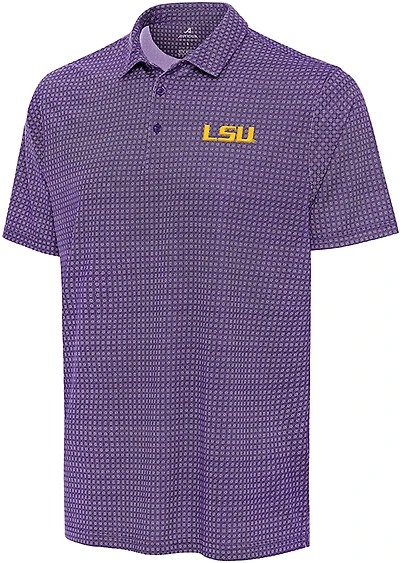Antigua Men's Louisiana State University Mosaic Polo Shirt