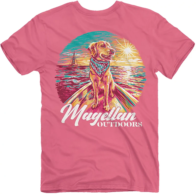 Magellan Outdoors Women's Lab Boat Sunset T-shirt