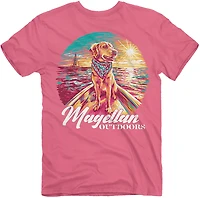 Magellan Outdoors Women's Lab Boat Sunset T-shirt