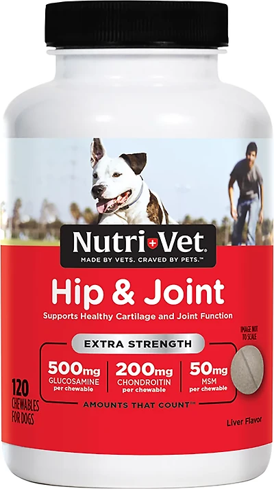 Nutrivet K9 Extra Hip & Joint Chewable Supplements 120-Pack