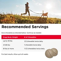 Nutrivet K9 Extra Hip & Joint Chewable Supplements 120-Pack