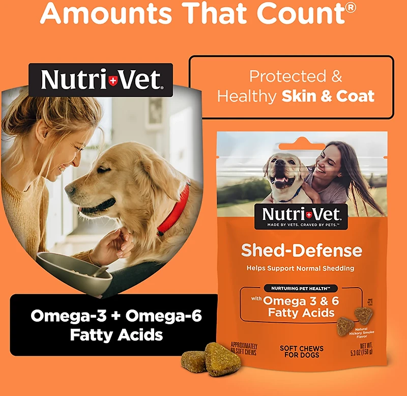 Nutrivet K9 Shed Defense 5.3 oz. Soft Chew