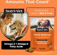 Nutrivet K9 Shed Defense 5.3 oz. Soft Chew
