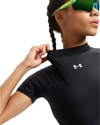 Under Armour Women's HeatGear Crop Mock T-shirt