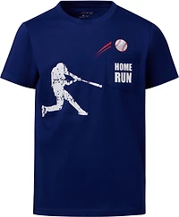 BCG Boys' Cotton Short Sleeve Home Run PKT Graphic T-shirt