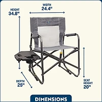 GCI Outdoor Freestyle Rocker with Side Table