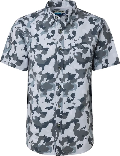 Magellan Outdoors Men's Shore and Line Washed Out Pocket Button-Down Fishing Shirt
