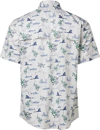 Magellan Outdoors Men's Alabama Local State Print Button-Down Shirt
