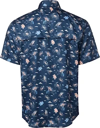 Magellan Outdoors Men's Alabama Local State Print Button-Down Shirt