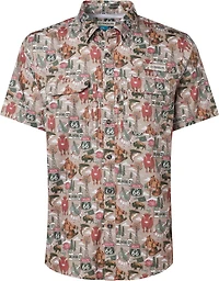 Magellan Outdoors Men's Oklahoma Local State Print Shirt