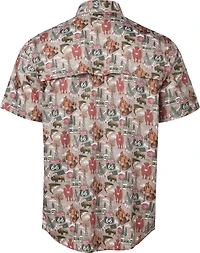 Magellan Outdoors Men's Oklahoma Local State Print Shirt