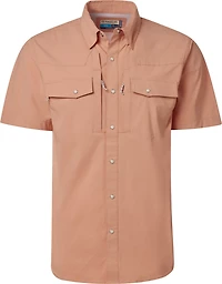 Magellan Men's Pecos River Solid Short Sleeve Shirt