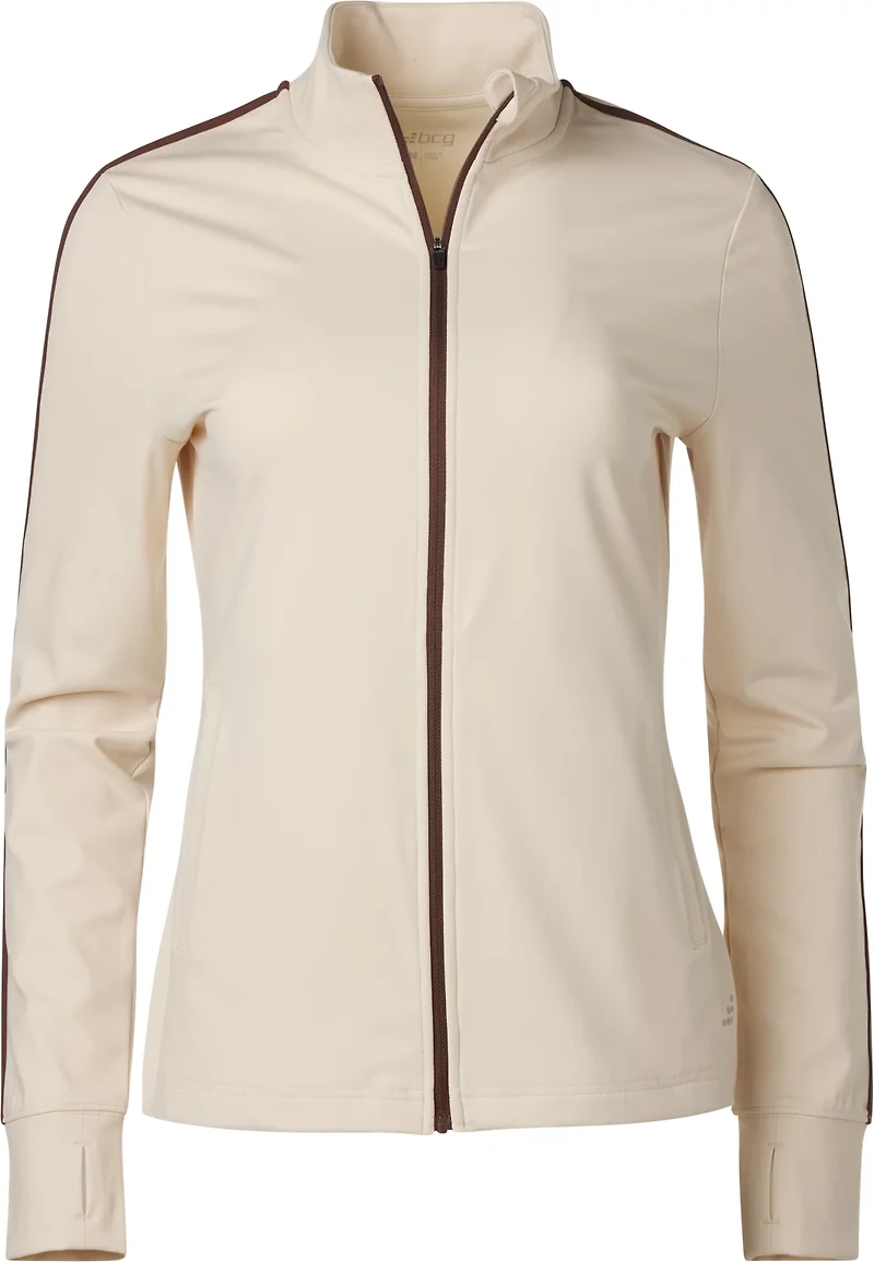 BCG Women's Knit Tech Full Zip Jacket