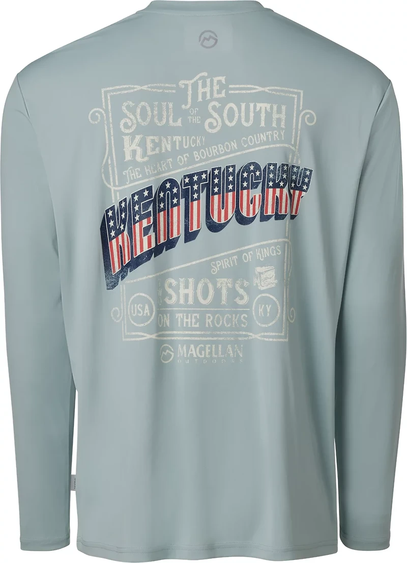 Magellan Outdoors Men's Local State Kentucky Long Sleeve Graphic T-shirt