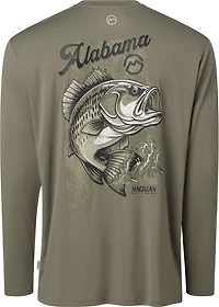 Magellan Outdoors Men's Local State Alabama Long Sleeve Graphic T-shirt