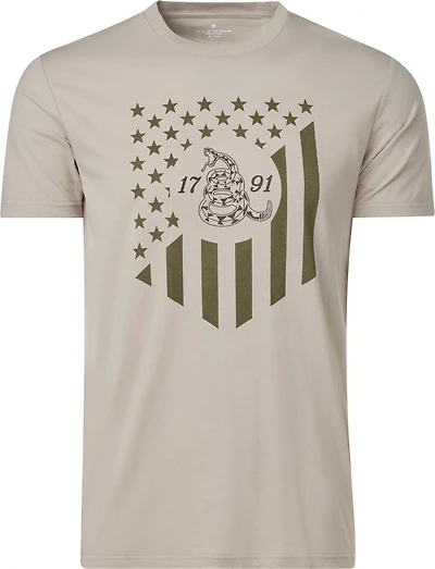 Academy Sports + Outdoors Men's Americana 1791 Snake Badge T-shirt