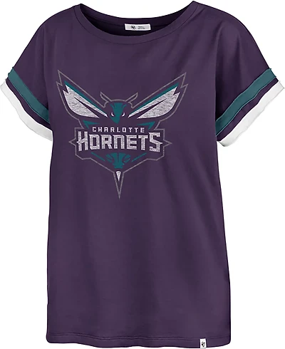 '47 Women's Charlotte Hornets Premier Skylar Graphic T-shirt