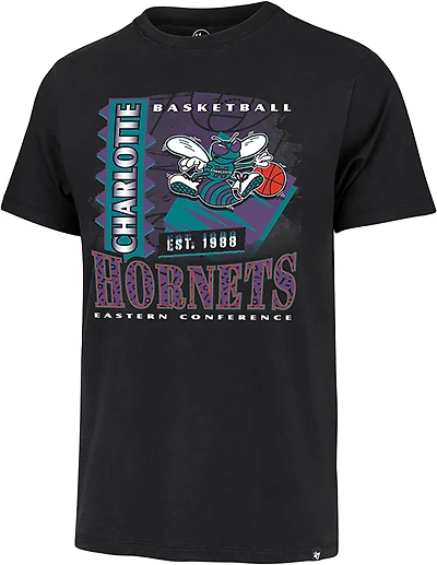 '47 Men's Charlotte Hornets Regional Court Franklin T-Shirt