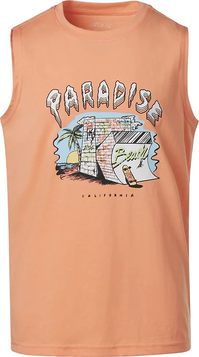 BCG Boys’ Cotton GFX Muscle T-Shirt