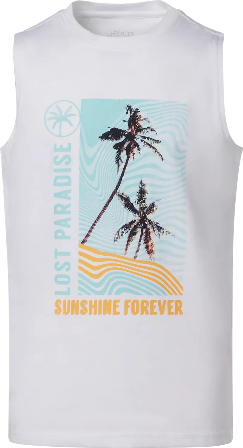 BCG Boys’ Cotton GFX Muscle T-Shirt