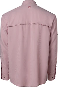 Magellan Outdoors Aransas Pass Mini Check Long Sleeve Fishing Shirt