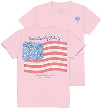 Simply Southern Women's Liberty Short Sleeve T-shirt