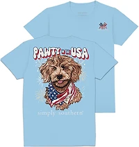 Simply Southern Women's Pawty Short Sleeve T-shirt