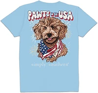 Simply Southern Women's Pawty Short Sleeve T-shirt