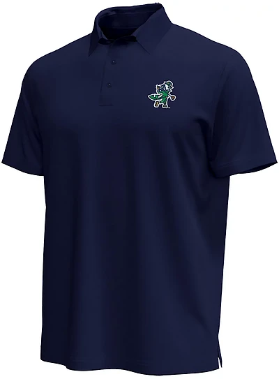 Under Armour Men's Notre Dame Fighting Irish Golfing Mascot Icon Short Sleeve Polo Shirt