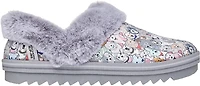 SKECHERS Women's BOBS Cozy Kiss Dog Slippers