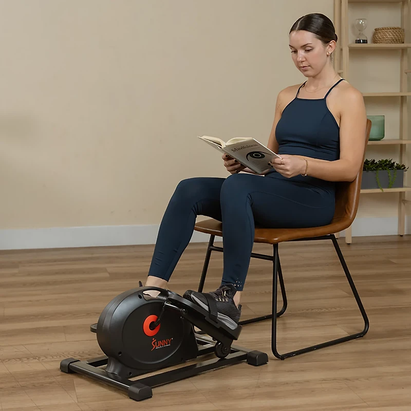 Sunny Health & Fitness Smart Manual Under Desk Elliptical