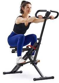 Sunny Health & Fitness Smart Row-N-Ride Squat Trainer