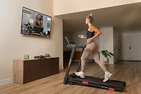 Sunny Health & Fitness APEX 300 SMART Motorized Treadmill with Bluetooth
