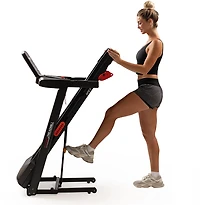 Sunny Health & Fitness APEX 300 SMART Motorized Treadmill with Bluetooth