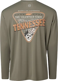 Magellan Outdoors Men's Local State Tennessee Graphic Crew Long Sleeve T-shirt