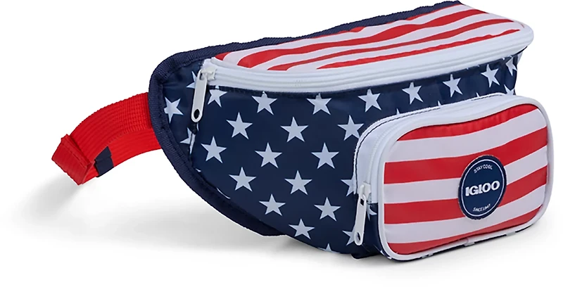 Igloo Americana Flag Fanny Pack 2.5 Quart Cooler