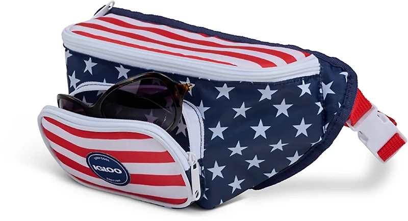 Igloo Americana Flag Fanny Pack 2.5 Quart Cooler