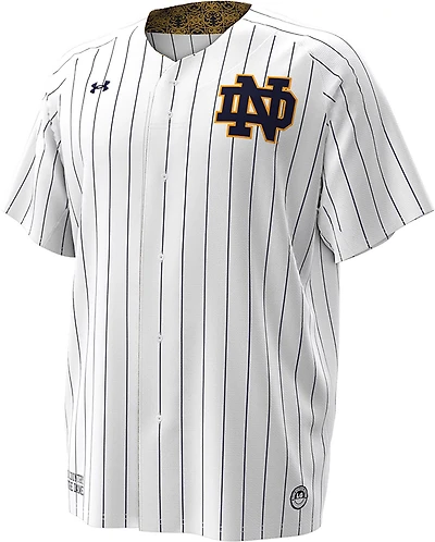 Under Armour Men’s University of Notre Dame Replica Pinstripe Baseball Jersey