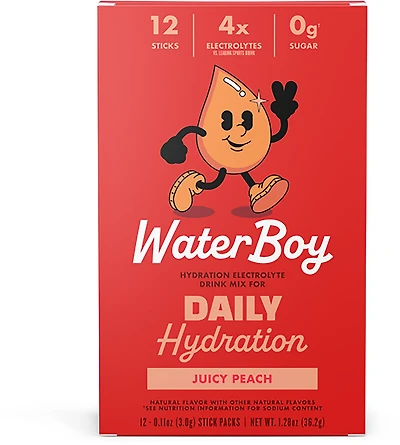Waterboy Daily Hydration Packets 12-Pack