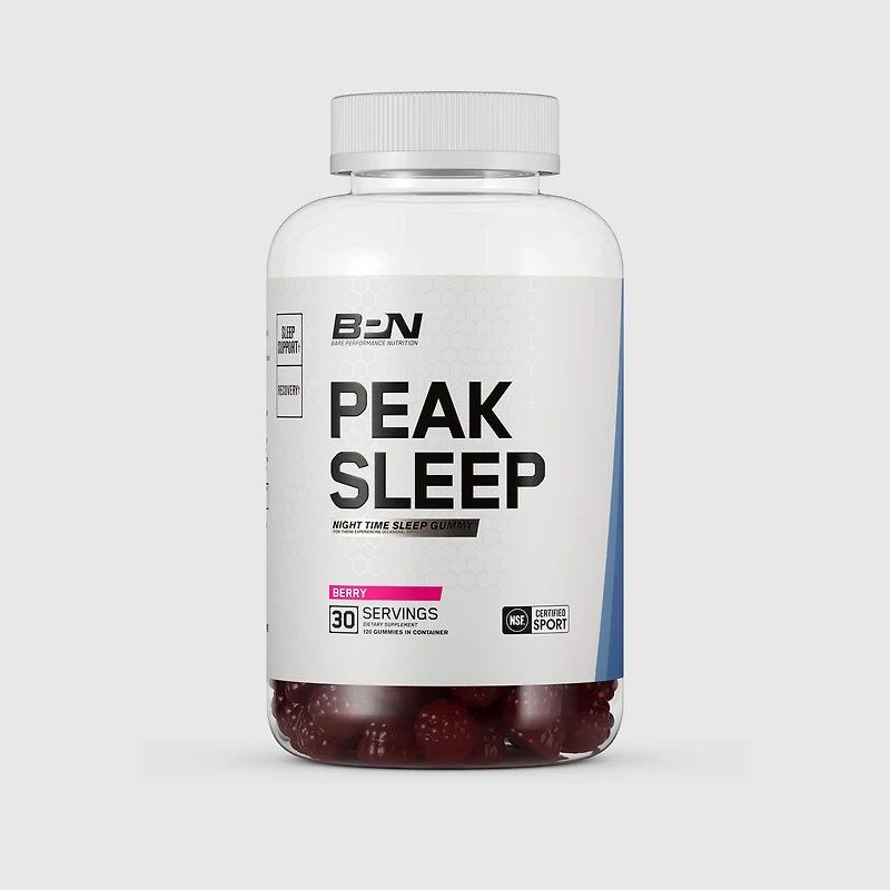 BPN Bare Performance Nutrition Peak Sleep Berry Gummies