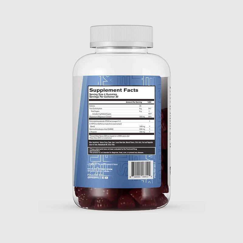 BPN Bare Performance Nutrition Peak Sleep Berry Gummies