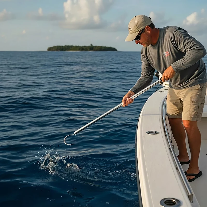 O&H Mfg. 36" Galvanized Aluminum Gaff