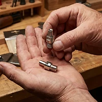 Traditions Stainless-Steel Nipples 2-Pack