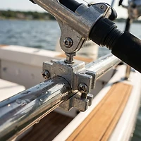 Driftmaster Pro Series 1/2" Thread Round Rail Clamp Base