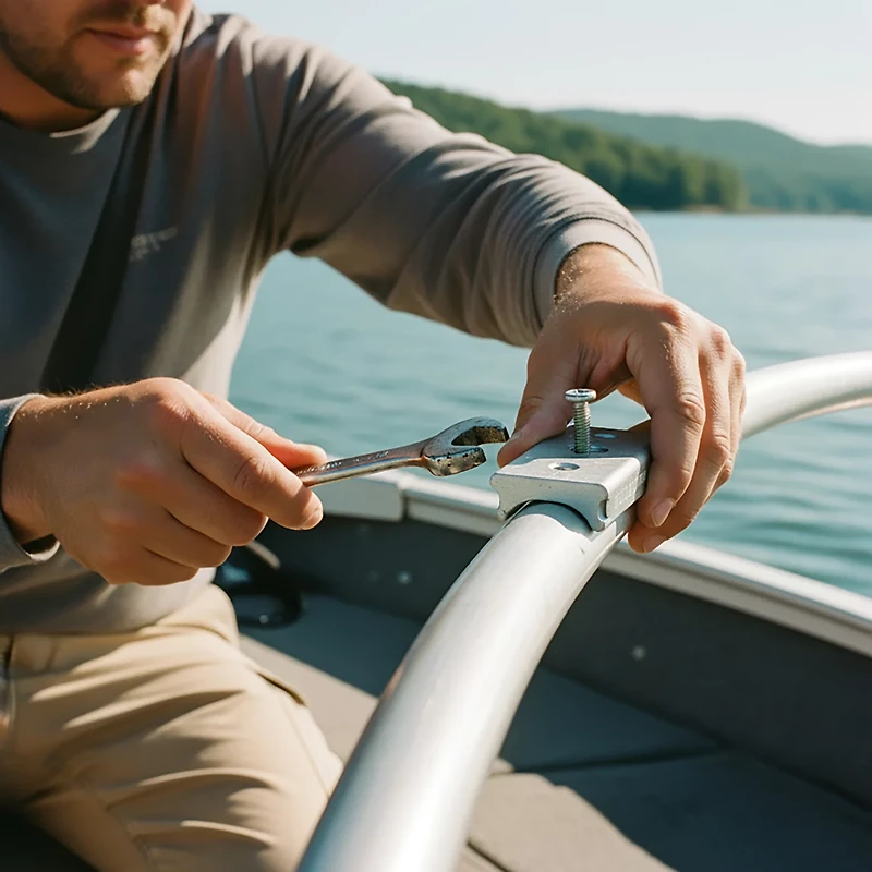 Driftmaster Li'l Pro Series 3/8" Thread V-Round Rail Base