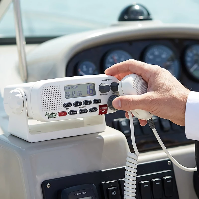 Cobra MR F45 Fixed-Mount VHF Marine Radio